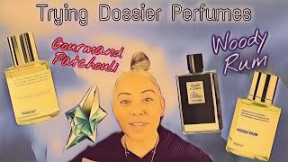 Dossier Gourmand Patchouli and Woody Rum  Dupes of Mugler Angel and Kilian Straight to Heaven [upl. by Miharba]