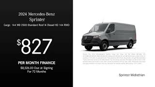 MercedesBenz Sprinter 10072024 4404423 [upl. by Naquin]