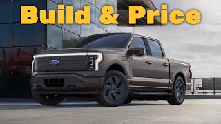 2022 Ford F150 Lightning Build and Price [upl. by Vilhelmina]