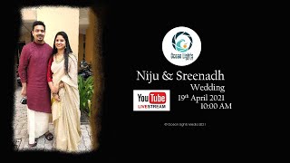 Niju amp Sreenadh  Wedding Live Streaming  Ocean Lights Media [upl. by Llekcir192]