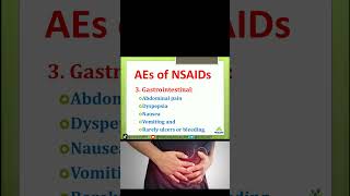 Antiinflammatory NSAIDs Drugs Adverse Effects Side Effects of NSAIDs Pharmacology pharmacist [upl. by Lamaaj]