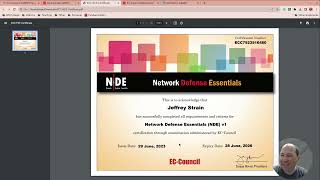 EC Council Network Defense Essentials  Passed [upl. by Katie]