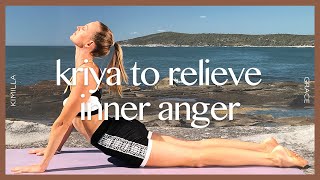 Kundalini Yoga Kriya to Relieve Inner Anger  KIMILLA [upl. by Damour]