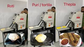 Roti Maker Machine  Chapati Maker  Chapati Press Machine  Easy amp Quick Chapati Making Tutorial [upl. by Weisberg]