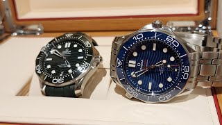 Green Omega Seamaster 300M unboxing  Better than Blue Seamaster 🌊 [upl. by Atram]