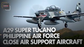 A29 Super Tucano with 4th Generation Aircraft Avionics  Philippine Air Force [upl. by Neened]