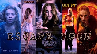 TOP 10 DEADLY ESCAPE ROOM MOVIES  PUZZLE and MAZE movies [upl. by Eellek]