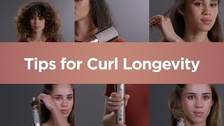 Hair Styler  Tips for Curl Longevity Curly Hair [upl. by Coreen358]