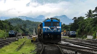 Mangaluru Passenger departing from Beautiful Subramanya Road StationBleed Blue Wdp4Good Old days [upl. by Bobbette]