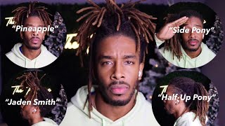 Easy Dreadlock Styles 2023  Hightop Dreadlock Styles  How To No Retwist Needed dreadlockjourney [upl. by Tiersten]