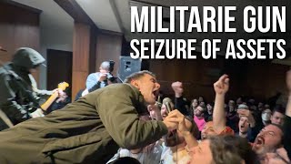 Militarie Gun  Seizure Of Assets Feb 2024 First Unitarian Church of Philadelphia [upl. by Nyladnek542]