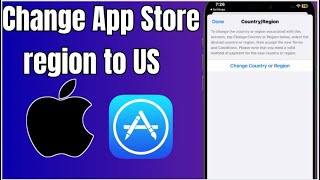 How To Change App Store RegionCountry To United States  2024 [upl. by Rhiana]