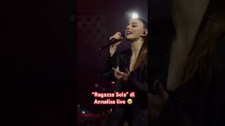 “Ragazza Sola” di ANNALISA live a RADIO ITALIA [upl. by Ssew]