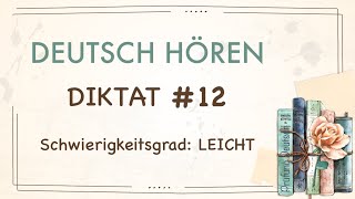 DIKTAT 10  KINDERLOSE FAMILIE  Deutsche lernen mit Hören und Schreiben  A1 A2 B1 B2 C1 [upl. by Enaelem]