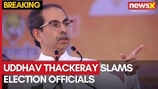 Uddhav Thackeray Slams Election Officials After His Bags Are Frisked in Yavatmal  NewsX [upl. by Gaylord]