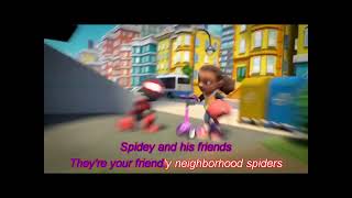 Spidey And His Amazing Friends Theme Song Karaoke Multiplex Video [upl. by Arukas159]