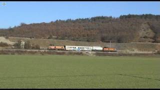 Le train dessai est entre Veynes et Serres [upl. by Acessej]