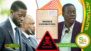 Pa Assane Seck attaque un dossier confidentiel découvert par le PM Sonko et le Pr Diomaye Faye [upl. by Emawk]