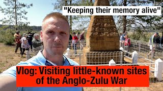 Vlog Exploring the Zulu war sites of Luneburg Cemetery Intombe Drift and Conference Hill [upl. by Goetz61]