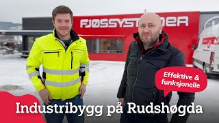 Effektive og funksjonelle industribygg på Rudshøgda [upl. by Summers]