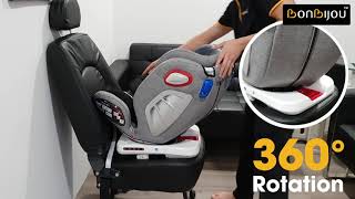 Revolution 360 Isofix Installation for Newborn [upl. by Suhsoj]