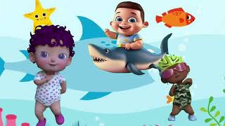 Baby shark do do do kids song nursery rhymes kids dance RC UNIVERSE [upl. by Brigitte]