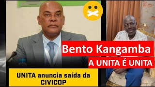 Bento Kangamba fala sobre a retirada da UNITA da CIVICOP [upl. by Chien]