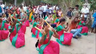 batukamma song kolatam by srinu master [upl. by Nnaeitak848]