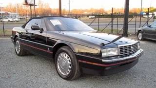 1992 Cadillac Allante Start Up Exhaust and In Depth Tour [upl. by Ferne420]