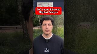 200 Liraya edevlet bilgileri satılıyor edevlet gündem haber haberler gündemhaberleri sondk [upl. by Bertie652]