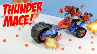 LEGO Nexo Knights Macys Thunder Mace Summer Set 70319 Build Review [upl. by Thedric856]