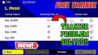 How to Get UNLIMITED TRAINERS EXP in efootball 2023 officially  efootball [upl. by Idoj]