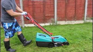 Bosch Rotak 32R Lawn Mower  Do Not Mower if Grass is Wet [upl. by Sung]