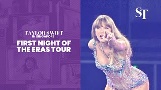 Taylor Swift in Singapore First night of the Eras Tour [upl. by Mandie]