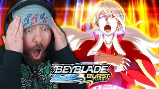 PHI DESTROYS EVERYONE FIRST TIME WATCHING  Beyblade Burst Turbo Episode 2021 REACTION [upl. by Candy]