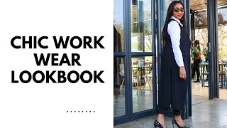 Corporate wear Lookbook  5 dressy outfit ideas [upl. by Acceb]