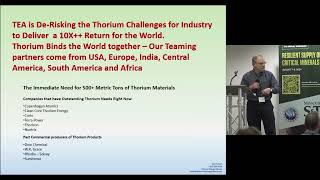 MST Talks Thorium Energy Abundance  J Kutsch [upl. by Ardnoet]