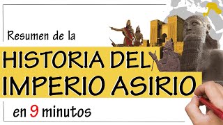 Historia del IMPERIO ASIRIO  Resumen  Antigua MESOPOTAMIA [upl. by Cymbre225]