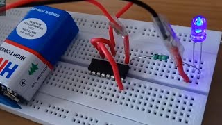 Wireless AC Detector make by CD4017BE ic [upl. by Shifrah]