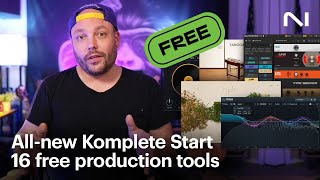 Exploring the allnew Komplete Start free plugin bundle  Native Instruments [upl. by Ardnaek554]