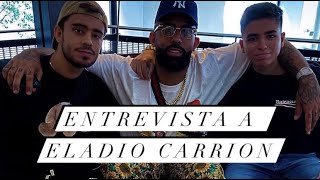 Entrevista a Eladio Carrión  ¿canción con el Morad ¿Próxima Canción [upl. by Awe]