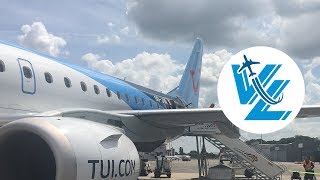 TUI Fly Belgium Embraer 190 Economy Class review [upl. by Jude]