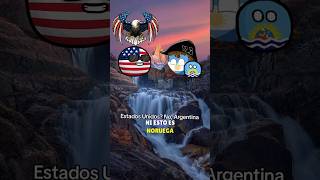 ARGENTINA PAISAJES countryballs paises mapa curiosidades argentina [upl. by Adnilahs]