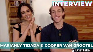 Marianly Tejada amp Cooper van Grootel talk Bronwyn amp Nate One of Us is Lying season 2 interview [upl. by Pollack250]