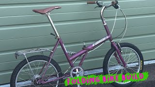 Folding bike build  Raleigh 20 mods [upl. by Ettolrahs]