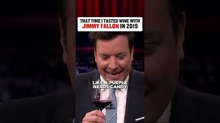 Tasting wine with Jimmy Fallon In 2019 🍷 [upl. by Nueovas]