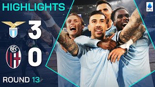 LAZIOBOLOGNA 30  HIGHLIGHTS  Lazio Keep Pace with Emphatic Win  Serie A 202425 [upl. by Aanas240]