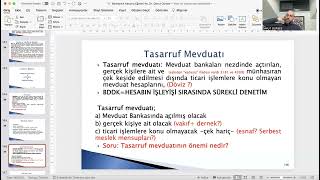 Av Dr Davut Gürses Bankacılık Hukuku Ders 5 Diğer Sınırlamalar ve Bankaların Mal Edinmesi [upl. by Hymie]