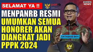 RESMI  SEMUA HONORER AKAN DIANGKAT JADI PPPK TAHUN 2024 [upl. by Atekram95]