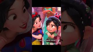 vanellope meets all of disney princess ralph breaks the internet movie clip [upl. by Higbee207]